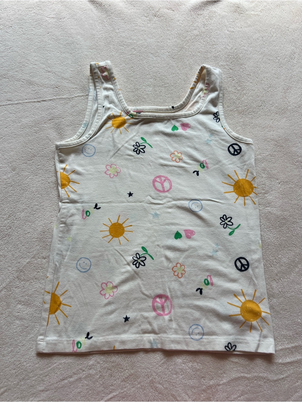 Old Navy Doodle Tank Medium 8